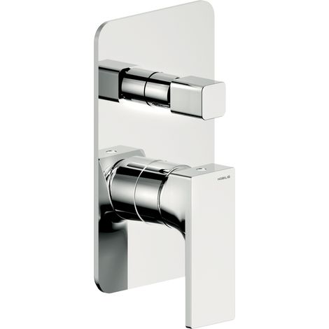 Miscelatore doccia incasso a 2 vie in ottone cromato Nobili Seven SE124100/ECR Cromo