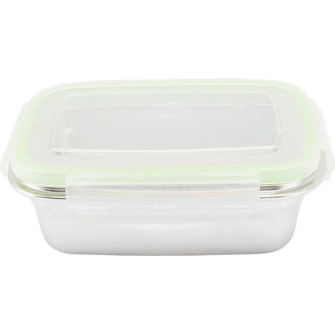 Boîte-repas en acier inoxydable 304 étanche, 1800ml, idéale pour conservation alimentaire (1/5)