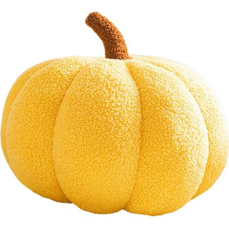 Citrouille en peluche artificielle mignonne, décoration d'automne pour récolte, accessoire de photographie pour Halloween et Thanksgiving (1/5)
