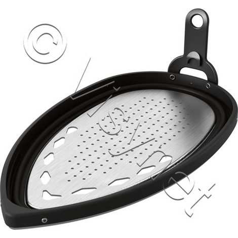 Accessoire semelle de protection Laurastar finition antiadhésive grise (1/4)