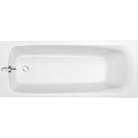 Jacob Delafon - Vasca da bagno rettangolare STIL - Piedi regolabili Quick Clip, scarico a piedi - Superficie liscia, antibatterica - Fabbricazione francese - 150 x 70 cm - Acrilico, Bianco - E60530-00 (1/5)