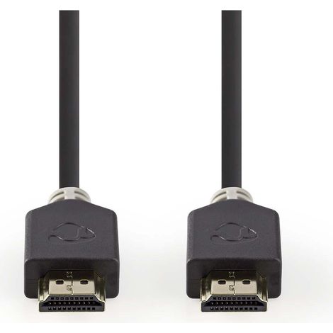 nedis CVBW35000BK10 cable HDMI antracita 1 metro