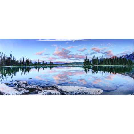 Affiche de fond, peinture décorative, autocollant en PVC, Image de paysage pour Aquarium, 122x50cm