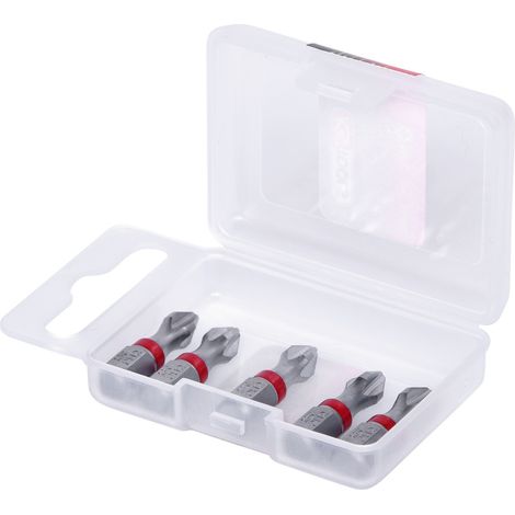 KS Tools 1/4 TORSIONpower Bit, 25 mm, PH2, 5er Pack (1/5)