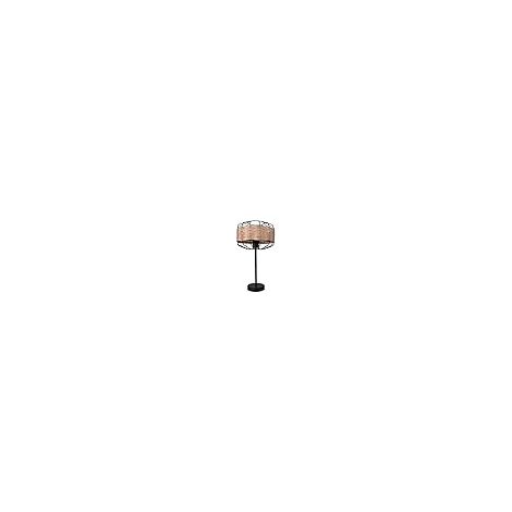 Lampada da tavolo solange d.25xh.45,5cm 1xe27 in rattan