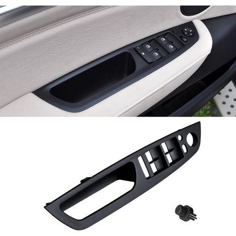 Compatible avec Poignée de Porte bmw X5 E70 2008–2013, X6 E71/E72 2008–2014, Garniture Poign e de Porte Interieur,Poignee de Porte Avant,Poignée Intérieure Gauche X5 E70, X6 E71/E72-Noir (1/5)