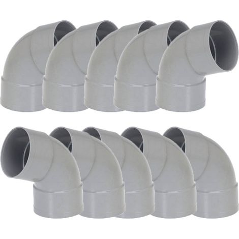10 coudes PVC 67°30 Femelle/Femelle Ø32 - First Plast (1/3)