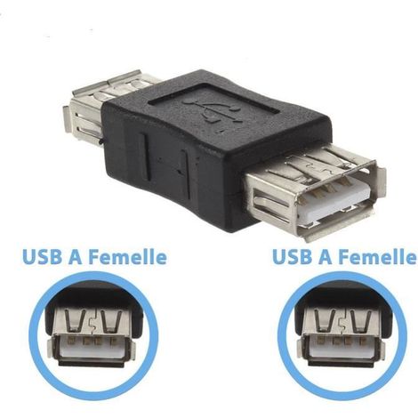 Dax® RACCORD USB FEMELLE / FEMELLE
