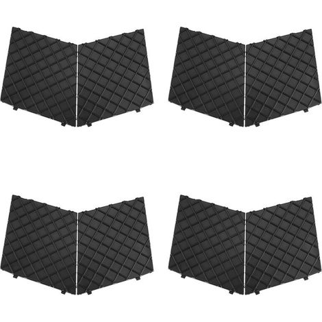 Quattro coppie di profili neri per la griglia inferiore del paraurti anteriore (sinistra e destra) per E60 e E61 M.