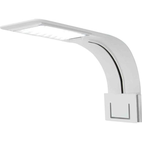 Lampe Aquarium LED - 10 W - Lumière Bleue et Blanche - Pour Aquarium 23 à 50 cm - Clip Fixation - 1 Pièce (1/5)