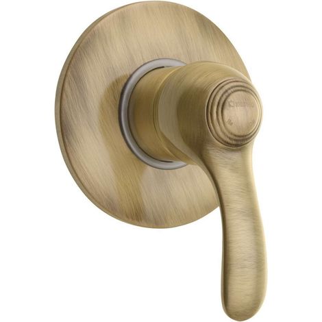 Sapho Kirké - Unterputz-Duscharmatur, mit Einbaukörper, Bronze KI41B (1/2)