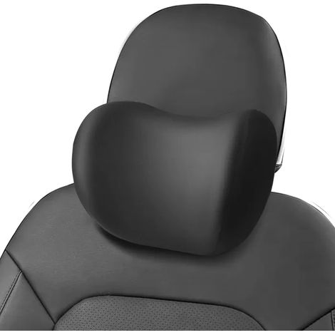 Appui-TêTe et Support Lombaire de Voiture, Oreiller Cervical pour SièGe de Voiture, Coussin de SièGe Conducteur en Mousse à MéMoire (1/5)
