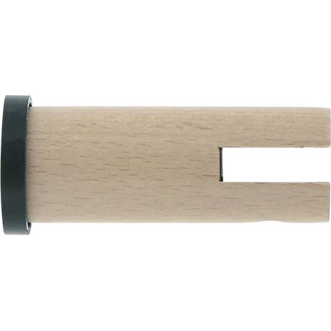Set di 2 tappi terminali Atelier, rovere chiaro opaco, diametro 28 mm MOBOIS (1/3)