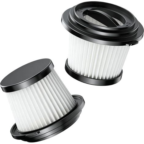 Lot de 2 Filtres de Rechange pour Aspirateur à Main BH6101, Filtre HEPA Haute Efficacité Vacuum Cleaner, Lavable et Réutilisable, Capturant la Poussière, le Pollen et les Squames d'Animaux (1/5)