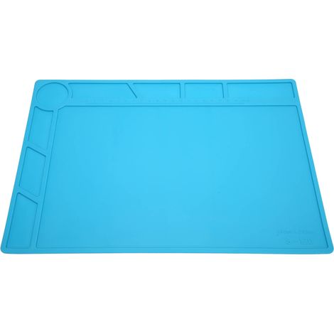 Tapis de réparation en silicone isolant thermique résistant aux hautes températures pour circuits imprimés industriels et électroniques S120 (1/5)