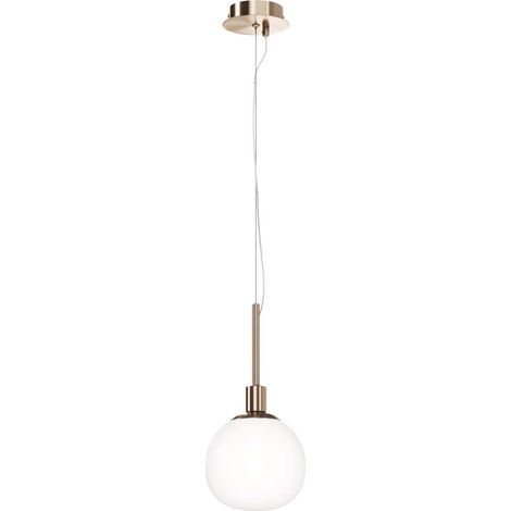Erich Plafonnier Globe Laiton, 1 lumière, E14 (1/5)