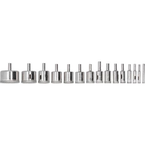 15 Diamantbohrer für Marmor von 6 bis 50 mm, hohes Drehmoment, schnelles Bohren. (1/5)