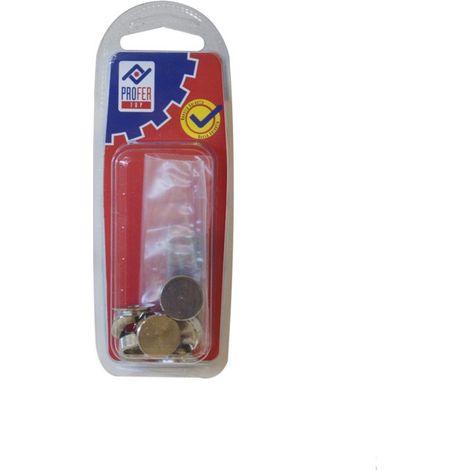 DECORAZIONE LISCIA NICHEL B 4PZ - 16 MM