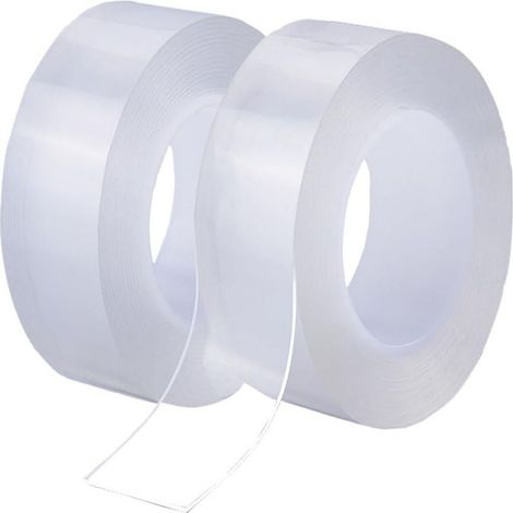 Scotch Ruban Double Face Extra Fort Transparent Colle Forte Fixation Murale Intérieure Et Extérieure (1/5)