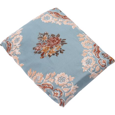 Housse de canapé sans accoudoirs, protection intégrale, motif tendance, lavable, résistante à la décoloration, haute élasticité, motif fleurs sur brocart (1/5)