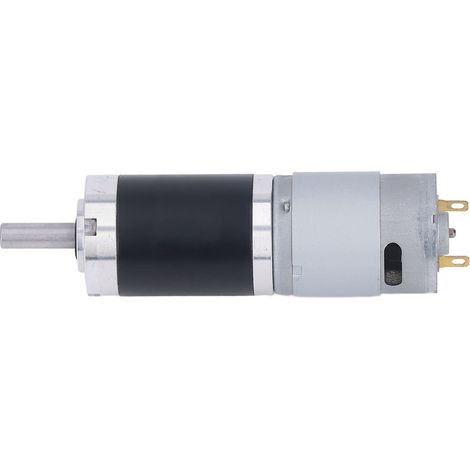 Bürstenbehafteter Gleichstrommotor, Ganzmetallrotor aus reinem Kupferdraht, schnelle Wärmeableitung, kleiner Gleichstrom-Untersetzungsmotor für Maschinen, 1726 U/min (1/5)