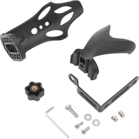 Porte-bidon vélo léger et résistant, support gourde pour cyclisme, fixation miroir rétroviseur. (1/5)