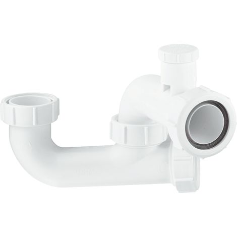 McAlpine SM10V 50mm Seal Anti-Syphon Bath Trap with Cleaning Eye