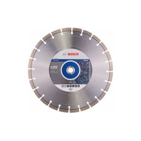 Diamantscheibe Bosch expert for stone 350 mm segmentiert Löcher (1/5)