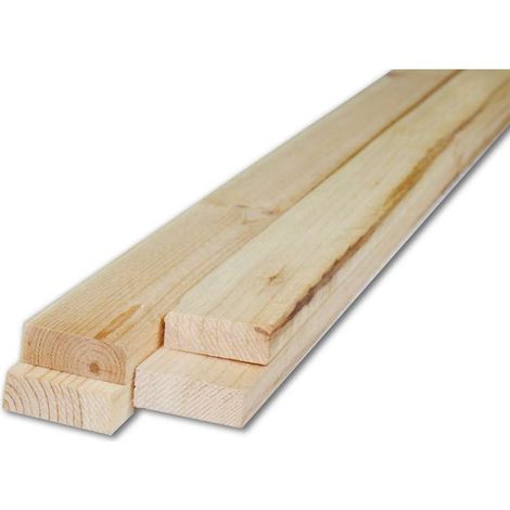 Pircher Listello in Abete Grezzo 15x40x2000 mm per Fai-da-te e Bricolage
