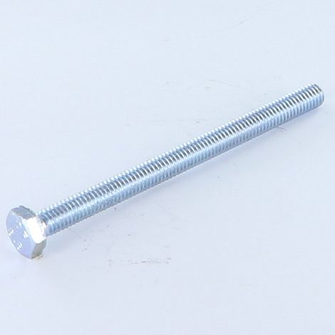 Vis métaux Tête hexagonale TH M6X70 Classe 8.8 Acier zingué