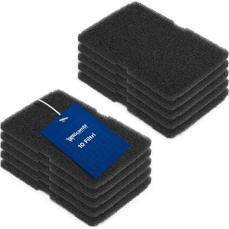 ERICAMBI® 10x Filtri Lanugine Spugna per Evaporatore Condensatore Asciugatrice, Compatibile con Beko Smeg, Dimensioni: 240x155x13 (mm) Poliuretano ad Alta Intensità (1/5)