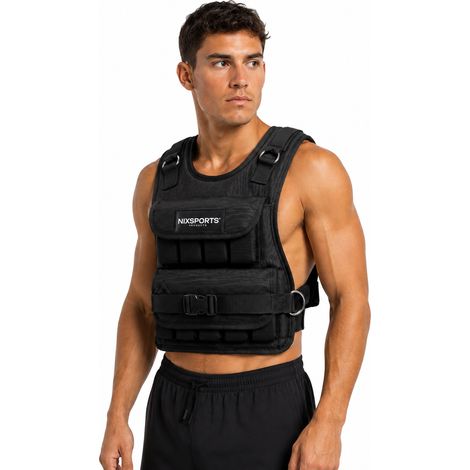Chaleco Lastrado Ajustable Para Entrenamiento Fitness Running (1/5)