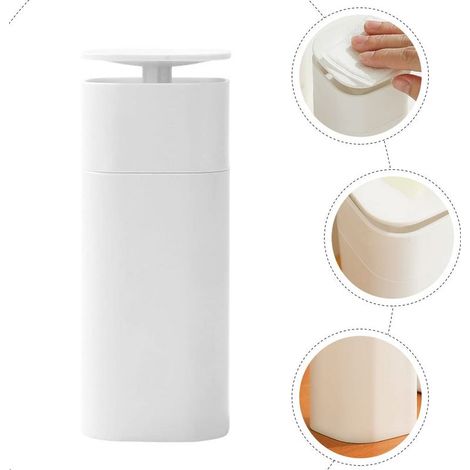 Flüssigkeitspumpenspender, One-Touch-Pumpflaschenspender, leere Pumpflasche für Spülmittel, Duschgel, Nagellack und Make-up-Entferner (1/5)