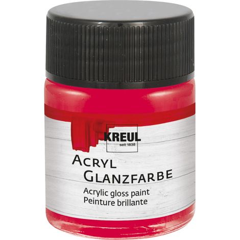 Kreul Acryl Glanzfarbe magenta 50 ml Glanzfarbe
