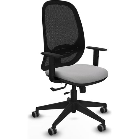 Silla de oficina piqueras y crespo Cilanco negro espuma alta calidad (1/2)