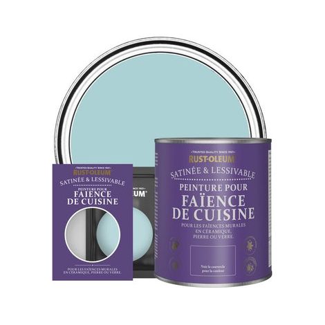 Peinture pour Faïence de Cuisine, Finition Satinée - Cyclades (1/3)