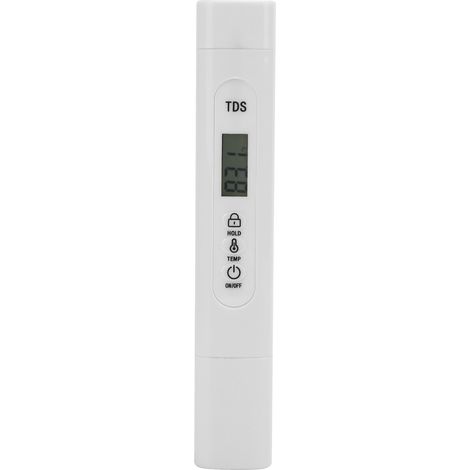 Analyseur de qualité d'eau M1S, stylo testeur TDS portable 0-9999ppm avec écran LED