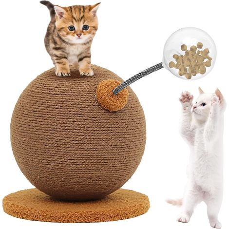 Balle griffoir pour chat - Meubles d'escalade pour chatons - Balle de jeu (1/5)