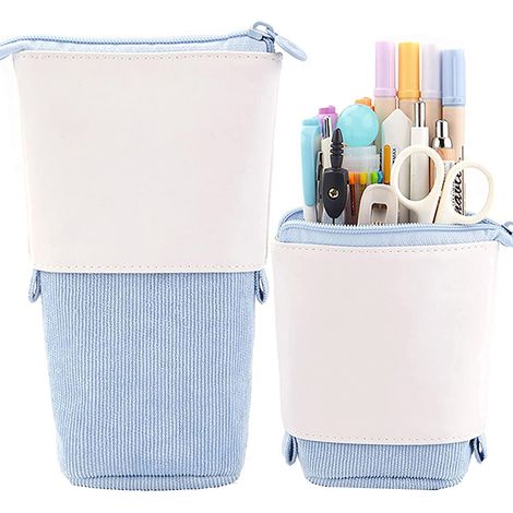 Etui à Crayons Télescopique - Support Rétractable pour Stylos et Pinceaux - Organiseur Stationnerie Portable - 1 Pièce (1/5)