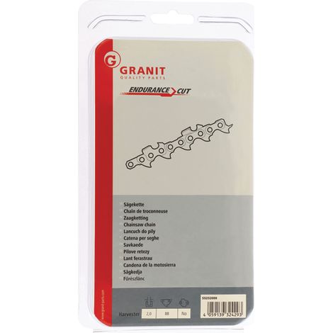 Catena per motosega da 0,404 pollici 2,0 mm 88O 18HX 40RMH B8HC