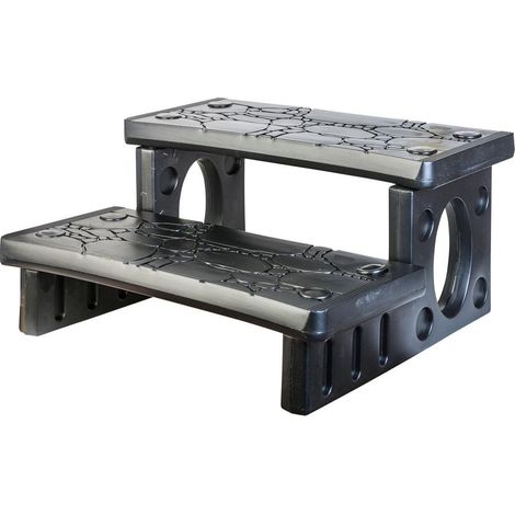 Escalera para spa y jacuzzi Gre de 2 peldaños antideslizantes – SPAL2 (1/3)