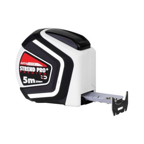 Bandmaß Strend Pro Premium 5 m, Rollbandmaß, Auto STOP, magnetisch