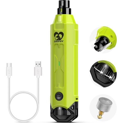 Ponceuse à Griffes pour Chiens à 6 Vitesses, Super silencieuse, Rechargeable, électrique pour Chiens de Grande, Moyenne et Petite Taille (1/5)