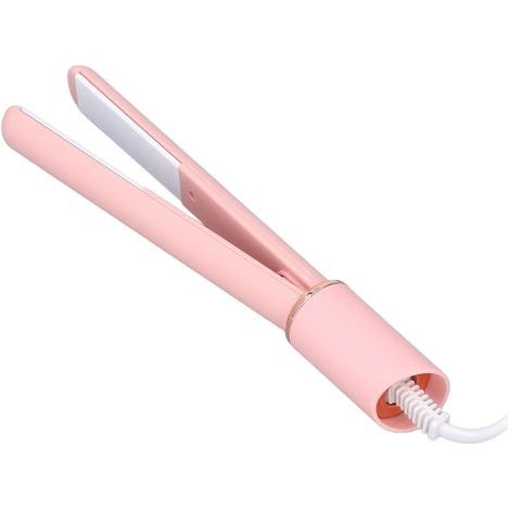 Lisseur et boucleur 2 en 1, chauffe rapide, prise UE 220V, idéal pour voyage (1/5)