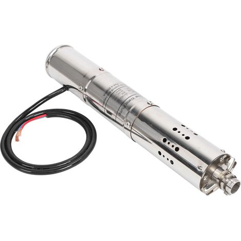 Tauchpumpe Permanentmagnet, elektrisch, solarbetrieben, Gleichstrom, bürstenlos, mit integriertem MPPT-Regler, 24 V (S243T30) (1/5)