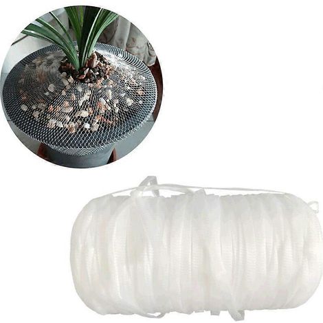 Lot de 10 filets de protection pour plantes - Empêchent l'arrachement de la terre (15-20 cm) (1/5)