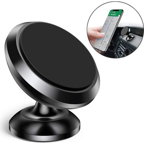 1 support magnétique voiture, fixation rapide smartphone, compatible Google Pixel 8/9/9 Pro XL, usage GPS et navigation routière (1/4)