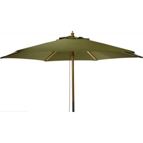 Progarden Ombrellone da giardino verde oliva 250 cm di diametro