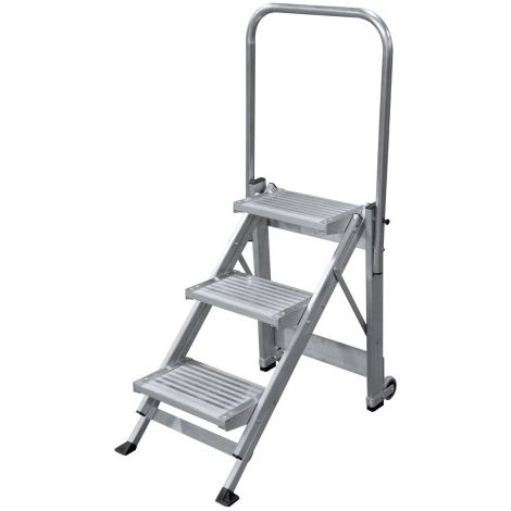 Taburete KTL K-FOLD plegable con barandilla