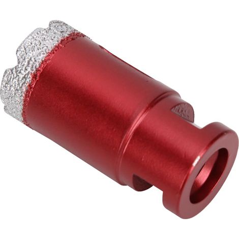 Lot de 2 embouts de perçage M14 femelles pour meuleuse d'angle, pour marbre et carrelage (30 mm). (1/5)